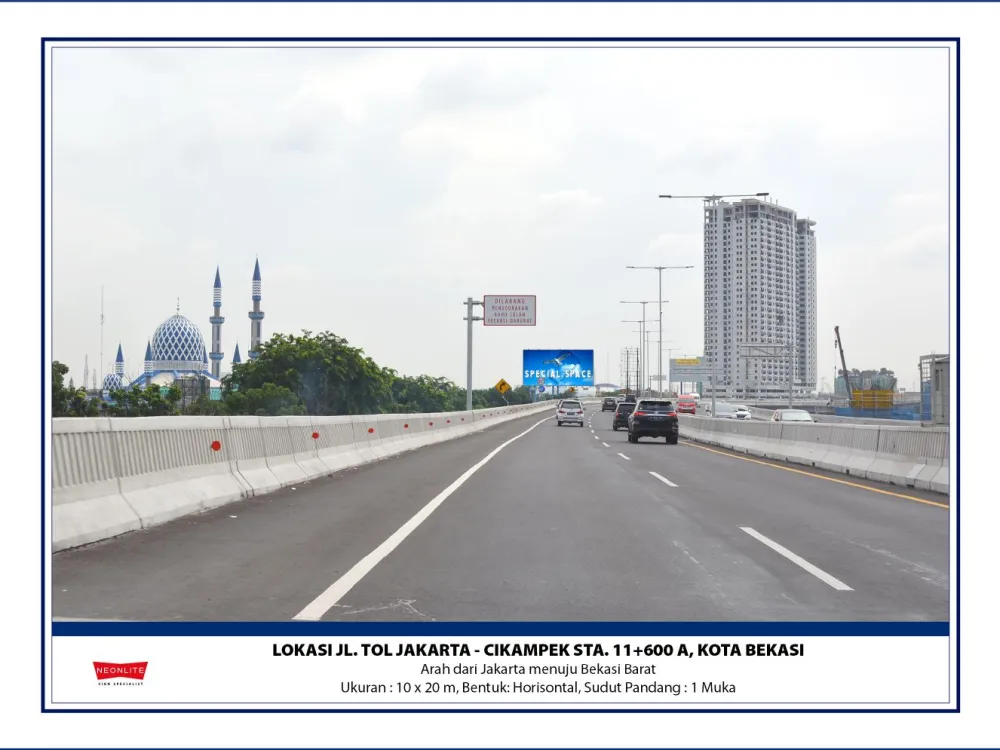 OUT DOOR Jl. Tol Jakarta-Cikampek STA. 11+600A, Kota Bekasi 20200624 lok jl tol jakarta cikampek sta 11600 a bekasi