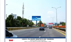 Billboard<br>LED Jl. Tol Jakarta-Merak KM.10+400A, Tangerang 20200624 lok jl tol jakarta merak km 10400 a tangerang