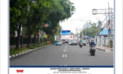 Billboard<br>LED Pertigaan Jl. Abdul Muis, Jakarta 20200624 lok pertigaan jl abdul muis jakarta