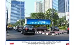 OUT DOOR Underpass Gandaria, Jl. Sultan Iskandar Muda, Jakarta (TS) 20200624 lok underpass gandaria jakarta ex tsel a