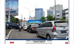 Billboard<br>LED Underpass Gandaria, Jl. Sultan Iskandarmuda, Jakarta (XL)