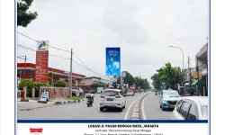 Billboard<br>LED Jl. Raya Pasar Minggu, Jakarta 20220509 lok jl raya pasar minggu jakarta