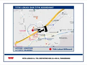 Billboard<br>LED Jl. Tol Sedyatmo KM.32+450 A, Tangerang 20220509 lok jl tol sedyatmo km 32450 a tangerang ciantek1