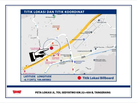 Billboard<br>LED Jl. Tol Sedyatmo KM.32+450 B, Tangerang 20220509 lok jl tol sedyatmo km 32450 b tangerang ciantek1