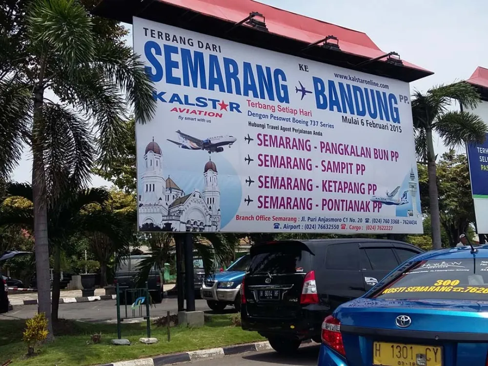 STATIC BILLBOARD Produk Kalstar, Bandara A. Yani (Joglo), Semarang Produk_Kal_Star_Bandara_A_Yani_Joglo_Semarang
