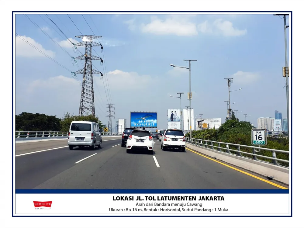 Billboard<br>LED Jl. Tol Latumenten, Jakarta lok jl tol latumenten jakarta